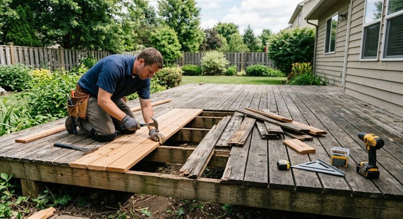 Deck Floor Repair in Redmond, WA